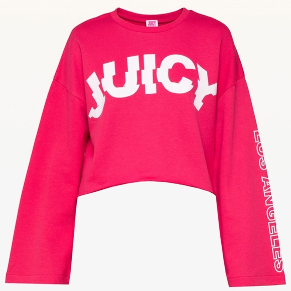 Juicy Couture | Tops | Juicy Couture Jxjc Spliced Logo Terry